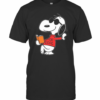 Snoopy Reading Book Joe Cool T-Shirt