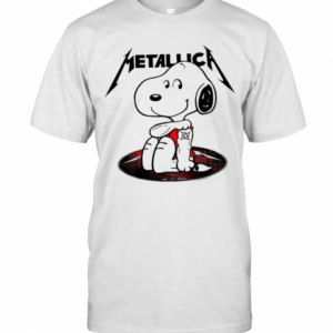 Snoopy Tattoo Metallica T-Shirt