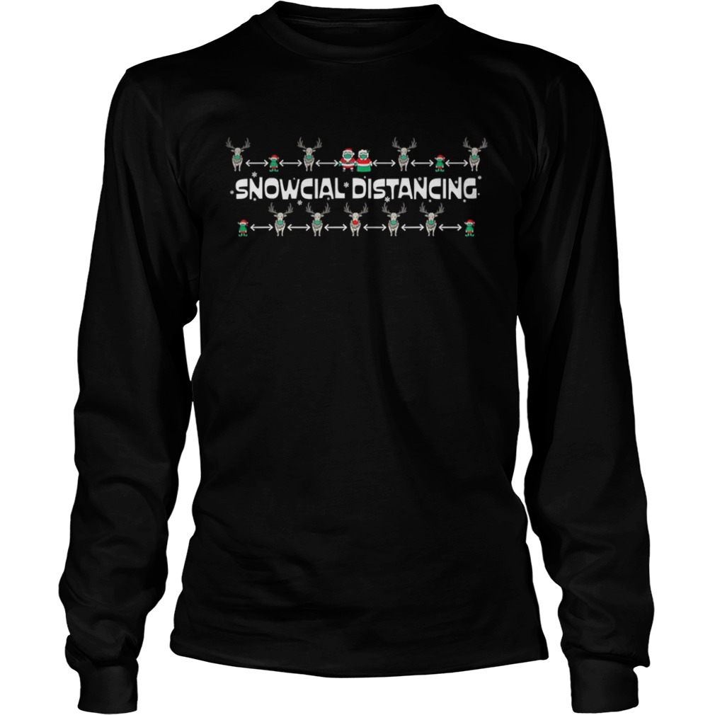 Snowcial distancing quarantine christmas 2020 family shirt Snowcial distancing quarantine christmas 2020 family shirt