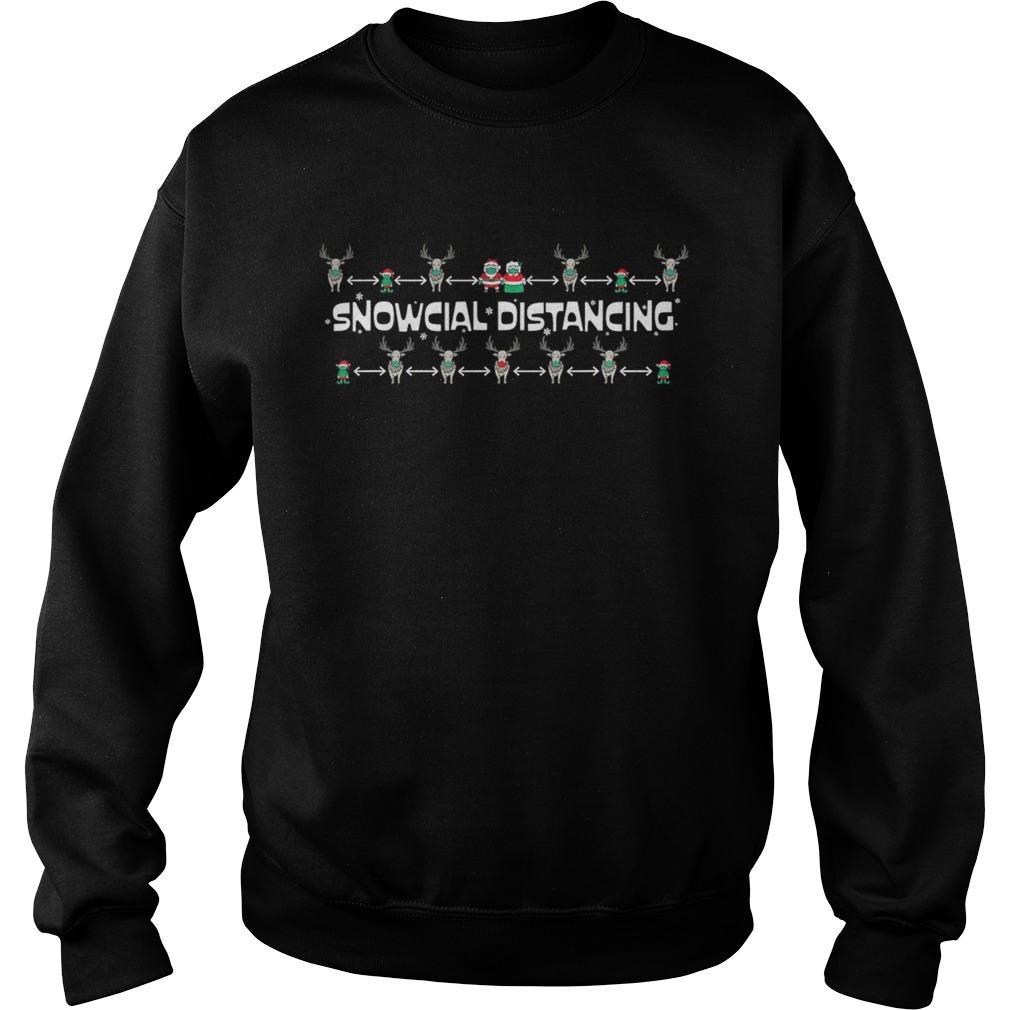 Snowcial distancing quarantine christmas 2020 family shirt Snowcial distancing quarantine christmas 2020 family shirt