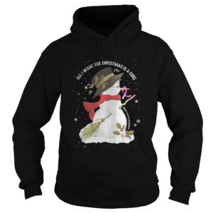 Snowman All I want for Christmas is a cure shirt