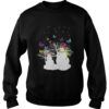 Snowman And Butterfly Shirt