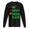 Soccer Player Funny Pajama Christmas Gift shirt