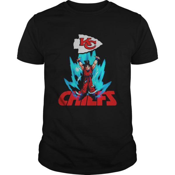 Son Goku Kansas City Chiefs shirt