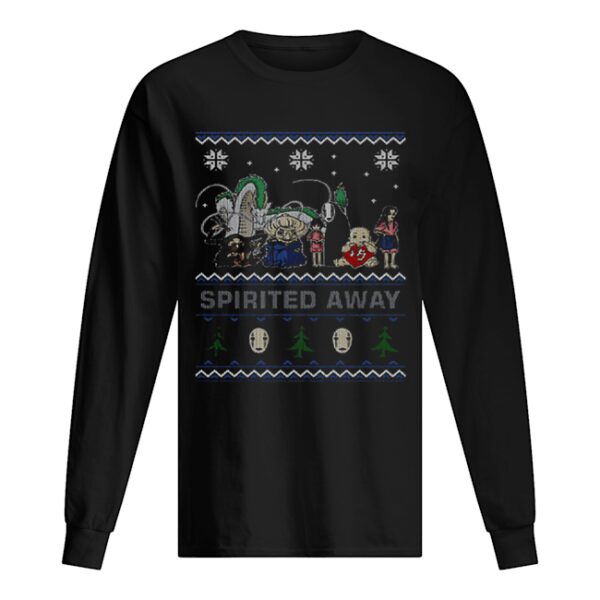 Spirited Away ugly Christmas shirt