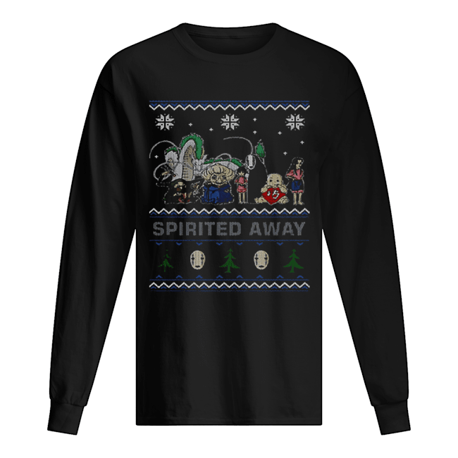 Spirited Away ugly Christmas shirt Spirited Away ugly Christmas shirt