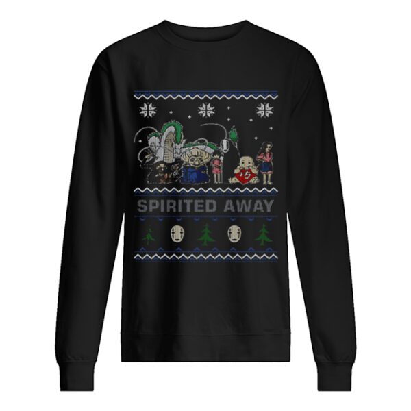 Spirited Away ugly Christmas shirt