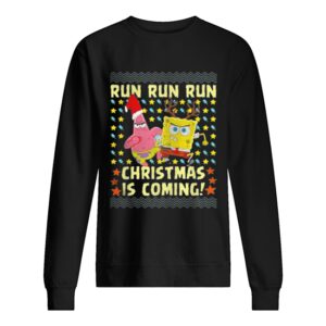 Spongebob Patrick Star Christmas is coming shirt