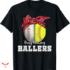 Sports Mom T-shirt Softball Baseball