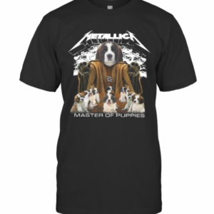 St. Bernard Metallica Master Of Puppies T-Shirt