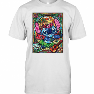 Stained Glass Style Dancing Stitch T-Shirt