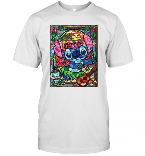 Stained Glass Style Dancing Stitch T-Shirt Stained Glass Style Dancing Stitch T-Shirt