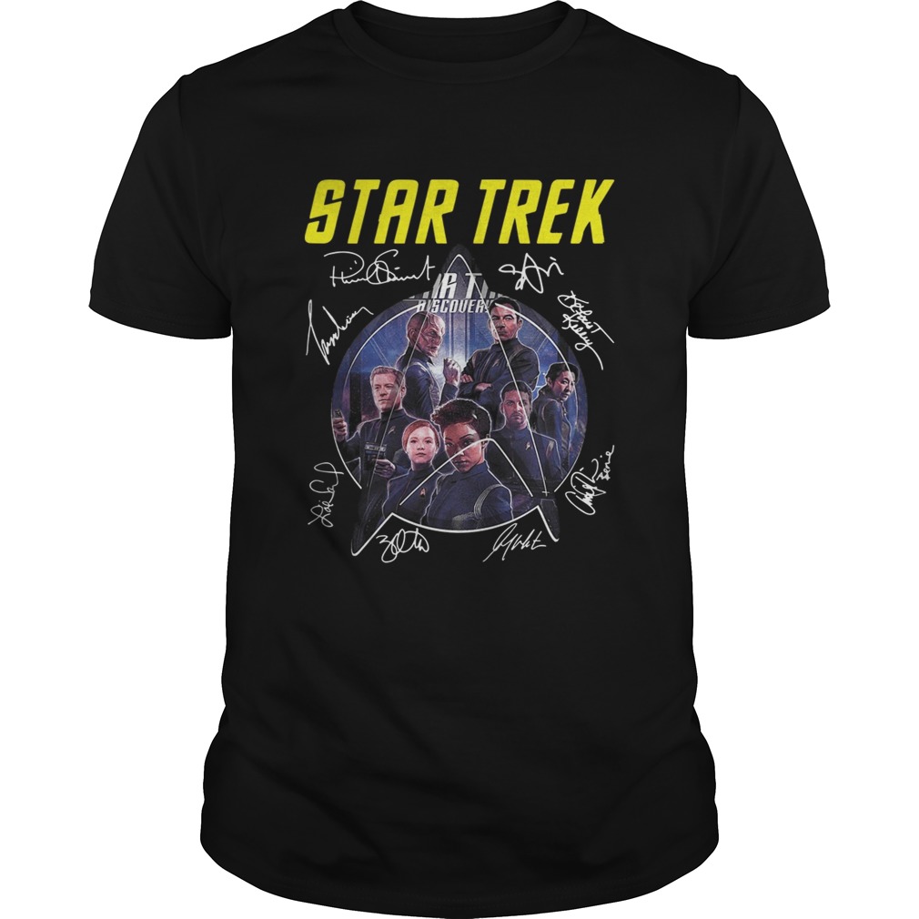 Star Trek 2020 Characters Signatures shirt Star Trek 2020 Characters Signatures shirt