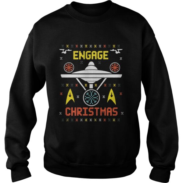 Star Trek Engage Christmas Shirt