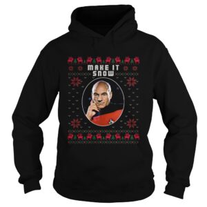 Star Trek Make It Snow Ugly Christmas shirt