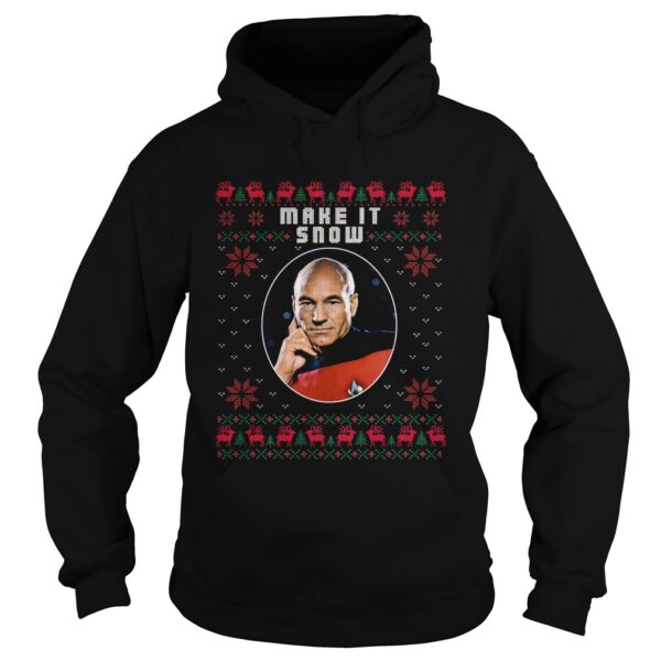 Star Trek Make It Snow Ugly Christmas shirt