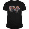 Star Trek Wars Gene Roddenberry and George Lucas signatures shirt
