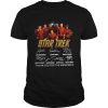 Star Trek signature thank you for the memories shirt