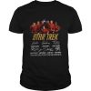 Star Trek thank you for the memories signature shirt