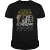 Star Wars 43rd Anniversary 19772020 Signatures shirt