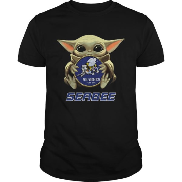 Star Wars Baby Yoda Hug Seabee shirt