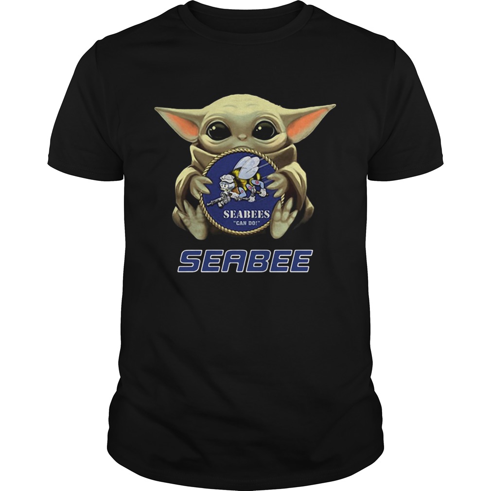 Star Wars Baby Yoda Hug Seabee shirt Star Wars Baby Yoda Hug Seabee shirt