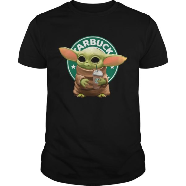 Star Wars Baby Yoda Hug Starbucks shirt