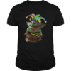 Star Wars Baby Yoda Mardi Gras Mandalorian shirt
