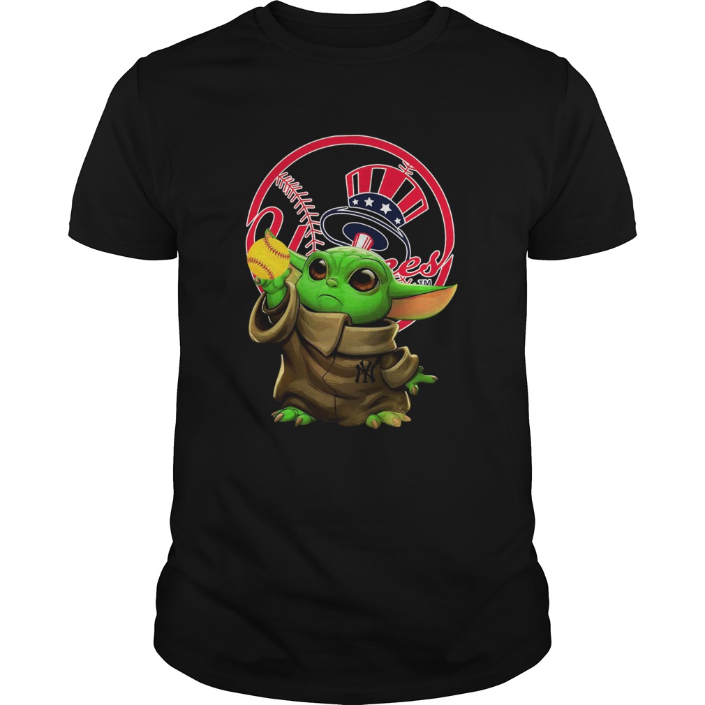 Star Wars Baby Yoda New York Yankees shirt Star Wars Baby Yoda New York Yankees shirt