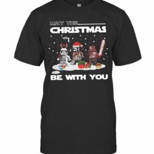 Star Wars Character May The Christmas Be With You Christmas T-Shirt