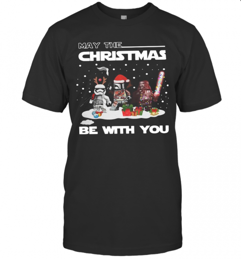 Star Wars Character May The Christmas Be With You Christmas T-Shirt Star Wars Character May The Christmas Be With You Christmas T-Shirt