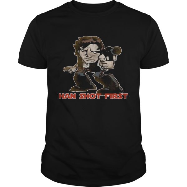 Star Wars Han Shot First shirt