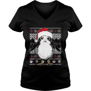 Star Wars Porg Ugly Christmas Sweater Graphic TShirt