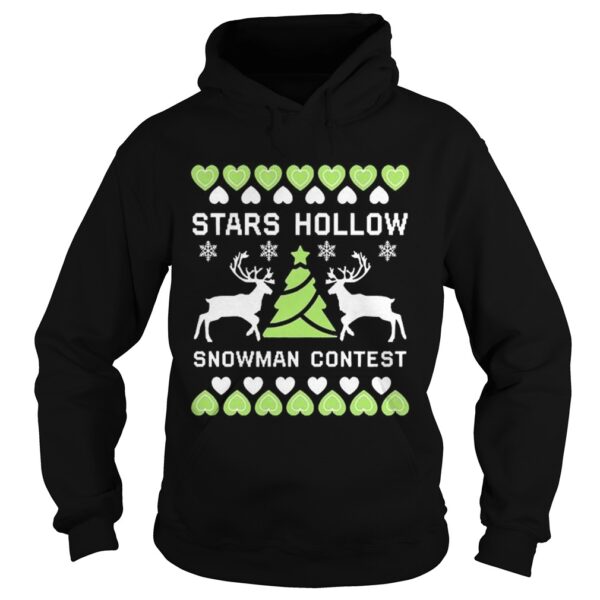 Stars Hollow Snowman Contest Christmas shirt