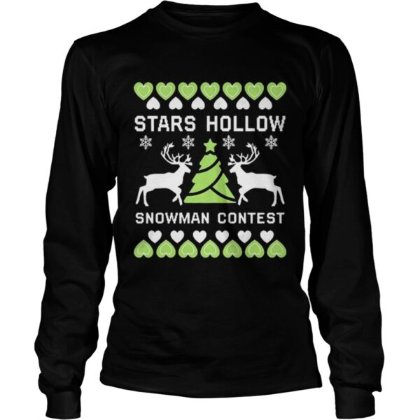 Stars Hollow Snowman Contest Christmas shirt