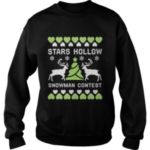 Stars Hollow Snowman Contest Christmas shirt 3