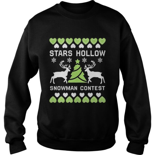 Stars Hollow Snowman Contest Christmas shirt