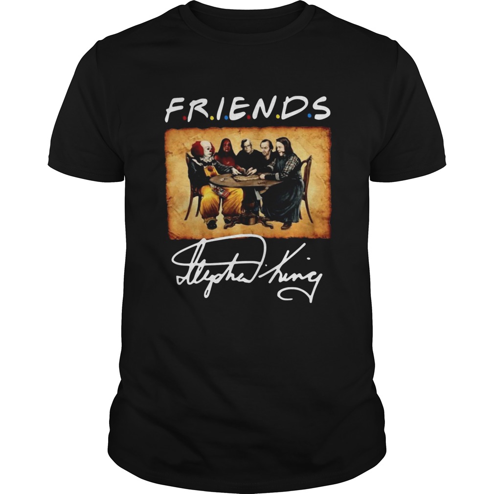 Stephen King novel characters friends shirt Stephen King novel characters friends shirt