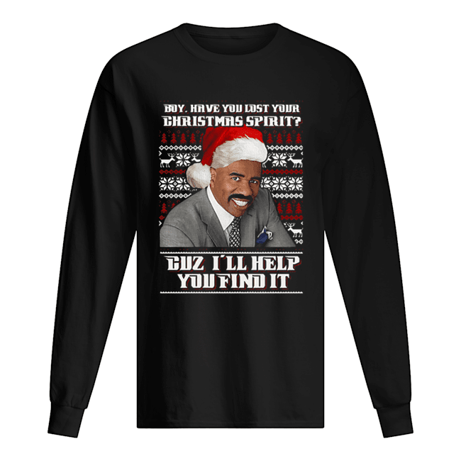 Steve Harvey Boy have you lost your Christmas spirit duz I’ll help you find it shirt Steve Harvey Boy have you lost your Christmas spirit duz I’ll help you find it shirt