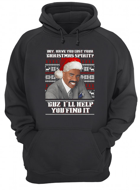 Steve Harvey Boy have you lost your Christmas spirit duz I’ll help you find it shirt Steve Harvey Boy have you lost your Christmas spirit duz I’ll help you find it shirt