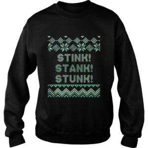 Stink stank stunk matching family ugly pajamas shirt 3