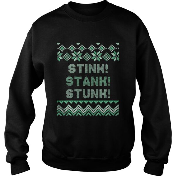 Stink stank stunk matching family ugly pajamas shirt