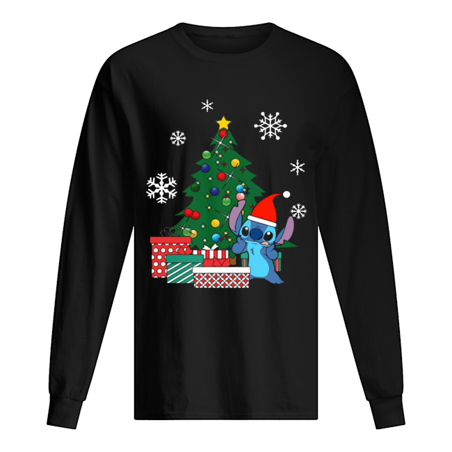 Stitch Around The Christmas Tree shirt Stitch Around The Christmas Tree shirt