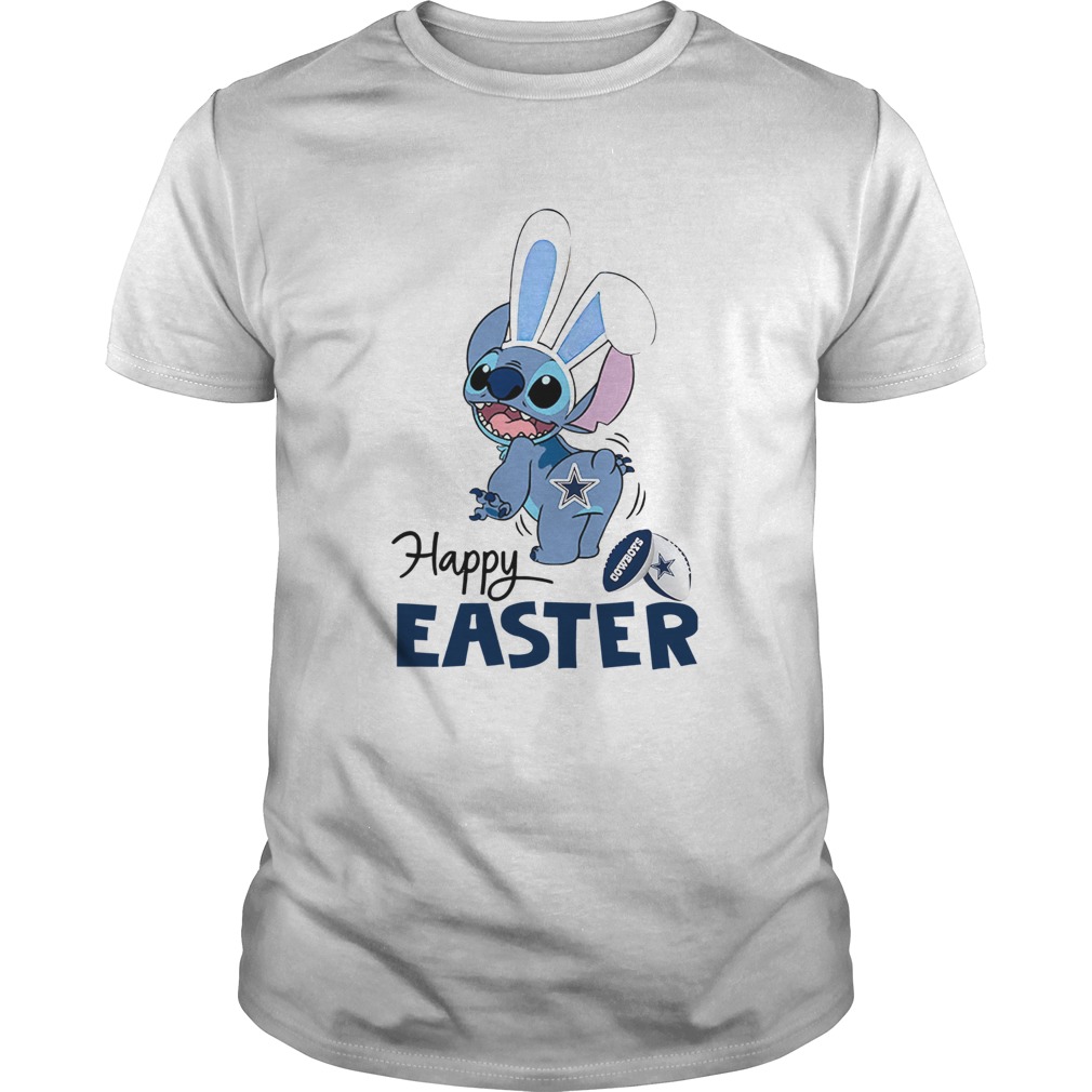 Stitch Dallas Cowboys Happy Easter shirt Stitch Dallas Cowboys Happy Easter shirt