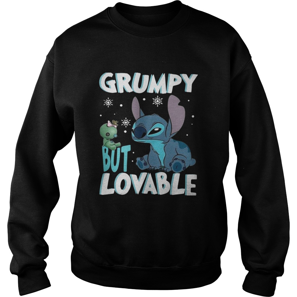 Stitch Grumpy but lovable shirt Stitch Grumpy but lovable shirt