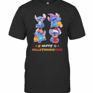 Stitch Happy Hallothanksmas T-Shirt