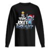Stitch Is This Jolly Enough Christmas Lights Shirt