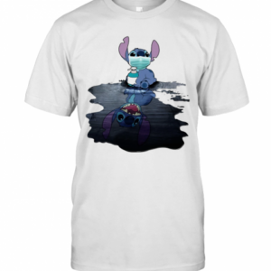 Stitch Mask Hug Soap Domestic Mirror Stitch Smile T-Shirt