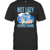 Stitch Not Lazy Energy Saving T-Shirt