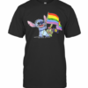 Stitch Support LGBT And Human Rights Love Wins T-Shirt